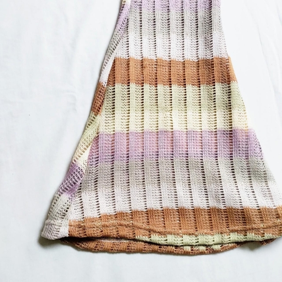 Out of the Ordinary Knitted Flared Trousers - Picture 3 of 4